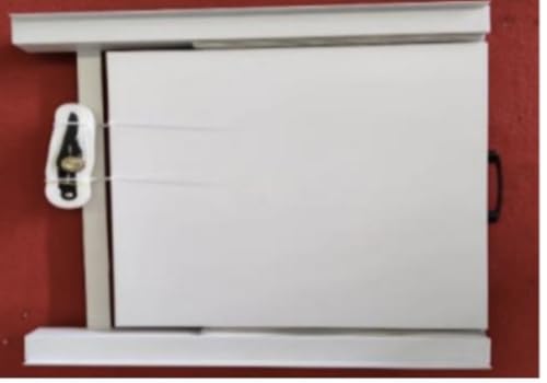 LECURE® Waschmaschinen-Verbindungsrahmen [60x60cm] - Universal einsetzbarer Zwischenbaurahmen zur Verbindung von Waschmaschine und Trockner - Inkl. Ausziehplatte von LECURE