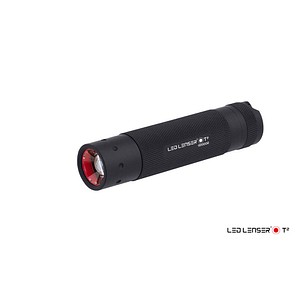 LED LENSER T2 LED Taschenlampe schwarz 11,5 cm, 240 Lumen von LED Lenser