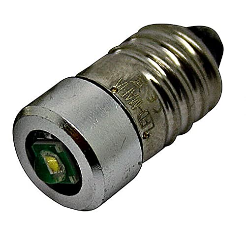 E10 3W LED 3-6V 3V 4,5 Volt LED Upgrade Ersatz Lampe Stirnlampe Taschenlampen Zoom kaltweiß Mes (1) von LED-Mafia