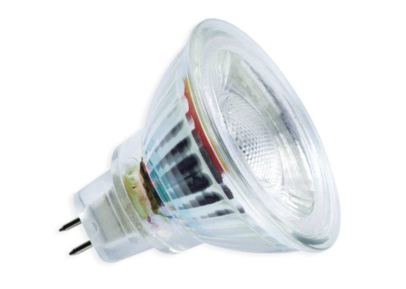 LED Line MR16 GU5,3 SMD Spot 3W Schutzglas Linse von LED line