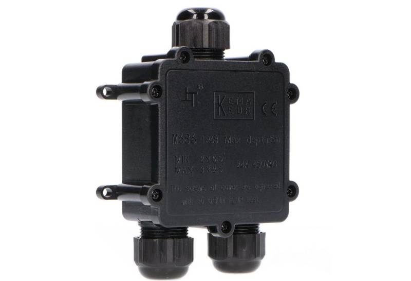 LED's light PRO 0300695 T-Verbindungsdose IP68 Stromkabel, für Stromleitungen im Freien von LED's light PRO