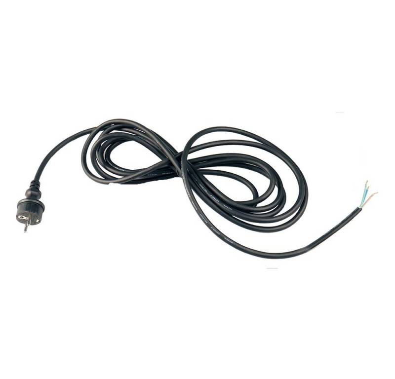 LED's work 0300717 Anschlusskabel Stromkabel, mit Stecker 5 m H07RN-F 3G1,0 IP44 von LED's work