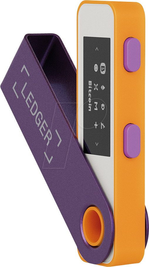 LEDGER SP-GAMING - Krypto-Wallet, Nano S Plus, orange von LEDGER