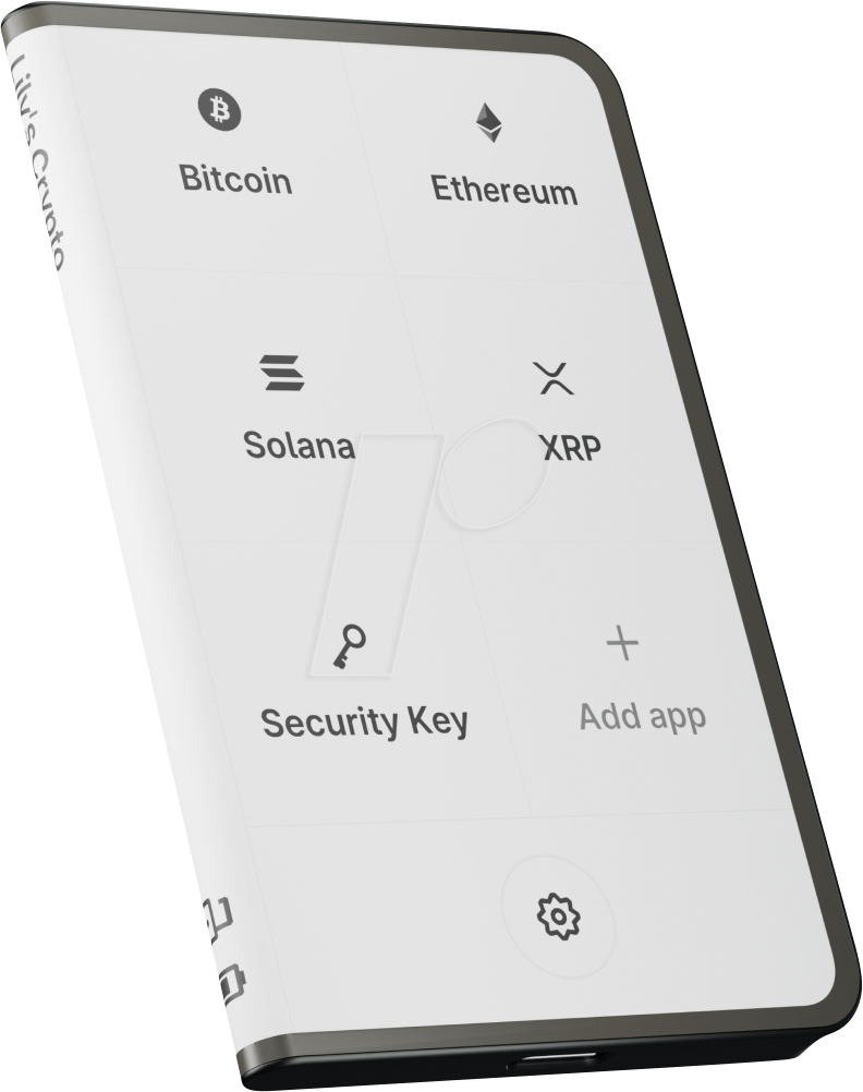 LEDGER STAX - Krypto-Wallet, Stax von LEDGER