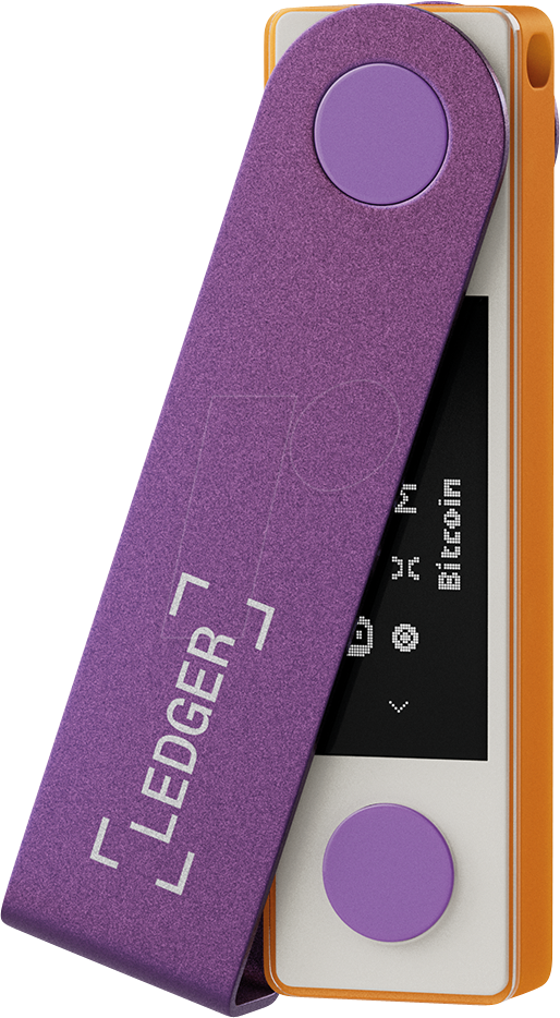 LEDGER X-GAMING - Krypto-Wallet, mit Bluetooth, Nano X, orange von LEDGER