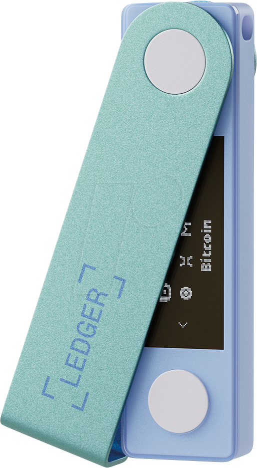 LEDGER X-PASTEL - Krypto-Wallet, mit Bluetooth, Nano X, grün von LEDGER
