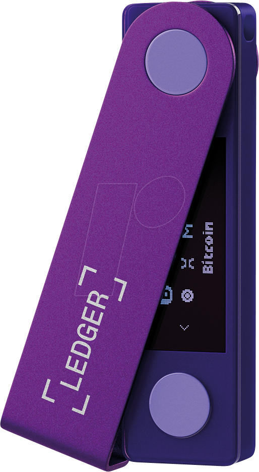 LEDGER X-PURPLE - Krypto-Wallet, mit Bluetooth, Nano X. lila von LEDGER