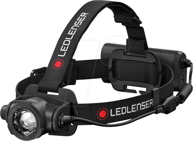 LED LENSER H15RC - LED-Stirnleuchte H15R Core, 2500 lm, schwarz, Li-Ion-Akku von LEDLENSER