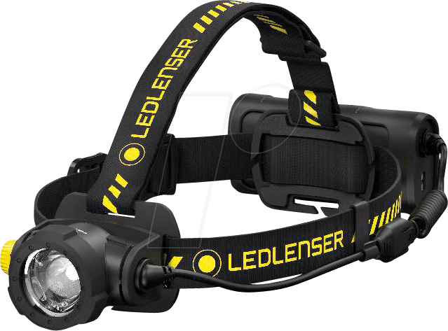 LED LENSER H15RW - LED-Stirnleuchte H15R Work, 2500 lm, schwarz, Li-Ion-Akku von LEDLENSER