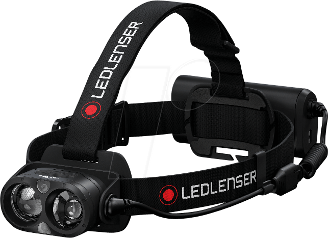 LED LENSER H19RC - LED-Stirnleuchte H19R Core, 3500 lm, schwarz, Li-Ion-Akku von LEDLENSER