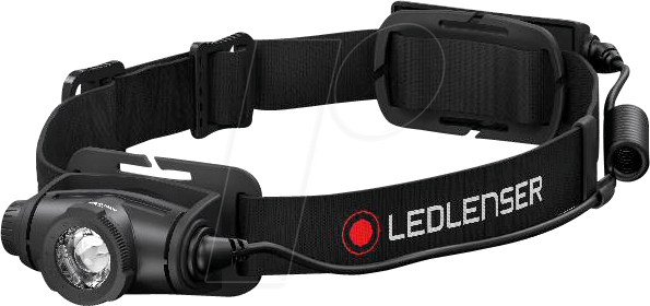 LED LENSER H5RC - LED-Stirnleuchte H5R Core, 500 lm, schwarz, Akku von LEDLENSER