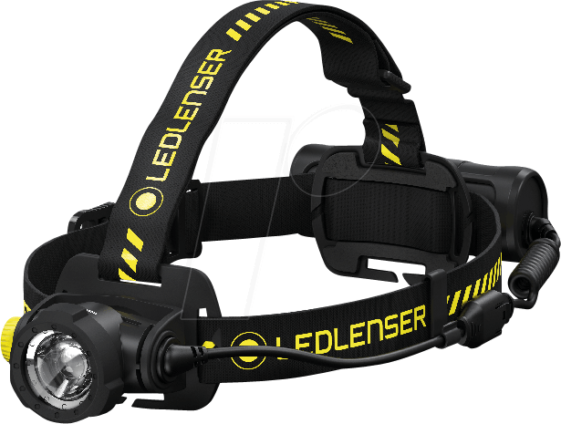 LED LENSER H7RW - LED-Stirnleuchte H7R Work, 1000 lm, schwarz, Li-Ion-Akku von LEDLENSER