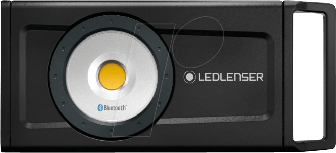 LED LENSER IF8R - LED-Baustrahler, 66 W, 4500 lm, Akku, schwarz, Bluetooth von LEDLENSER