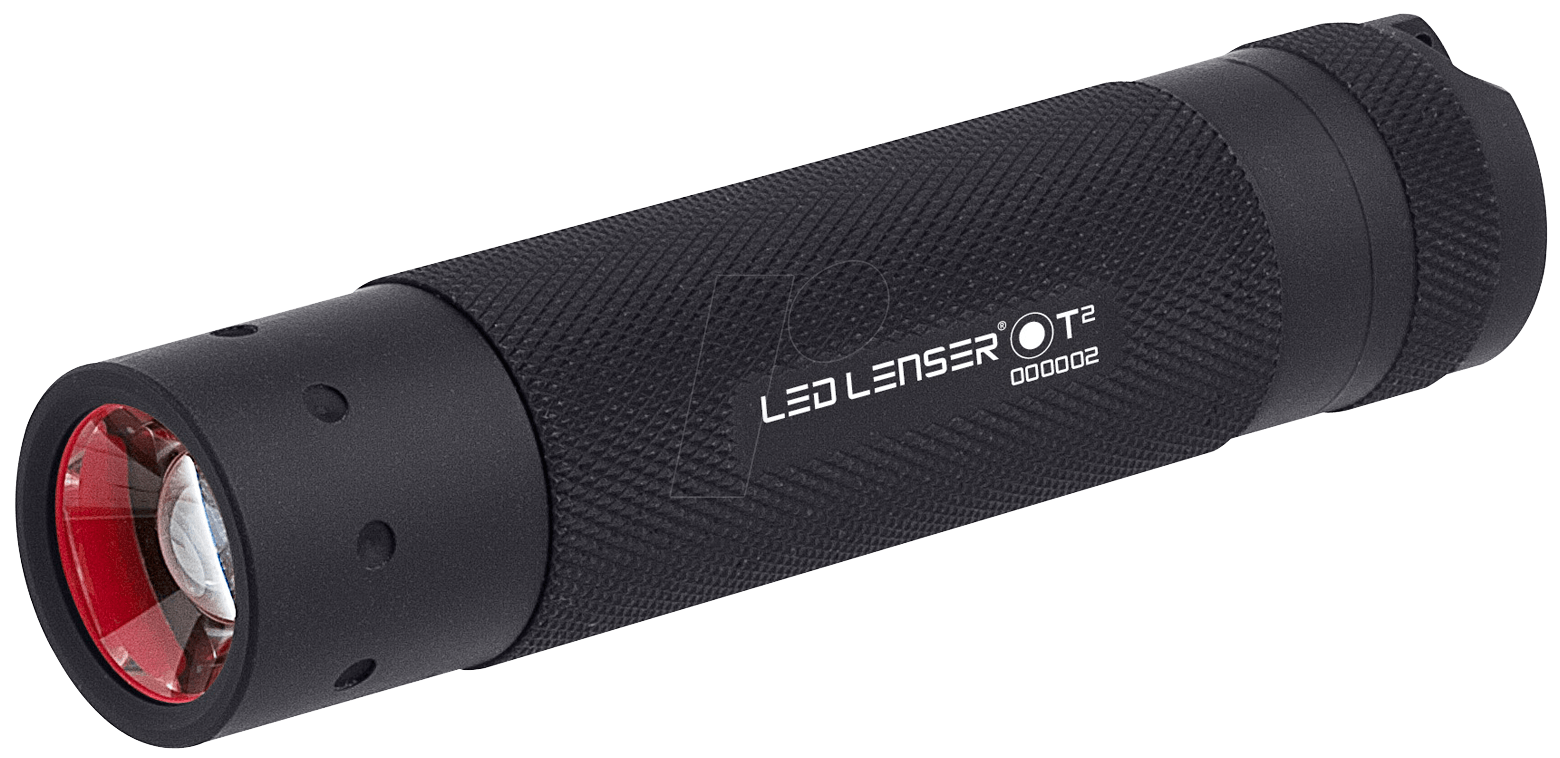 LED LENSER T2 - LED-Taschenlampe T2, 250 lm, schwarz, 3 x AAA (Micro) von LEDLENSER