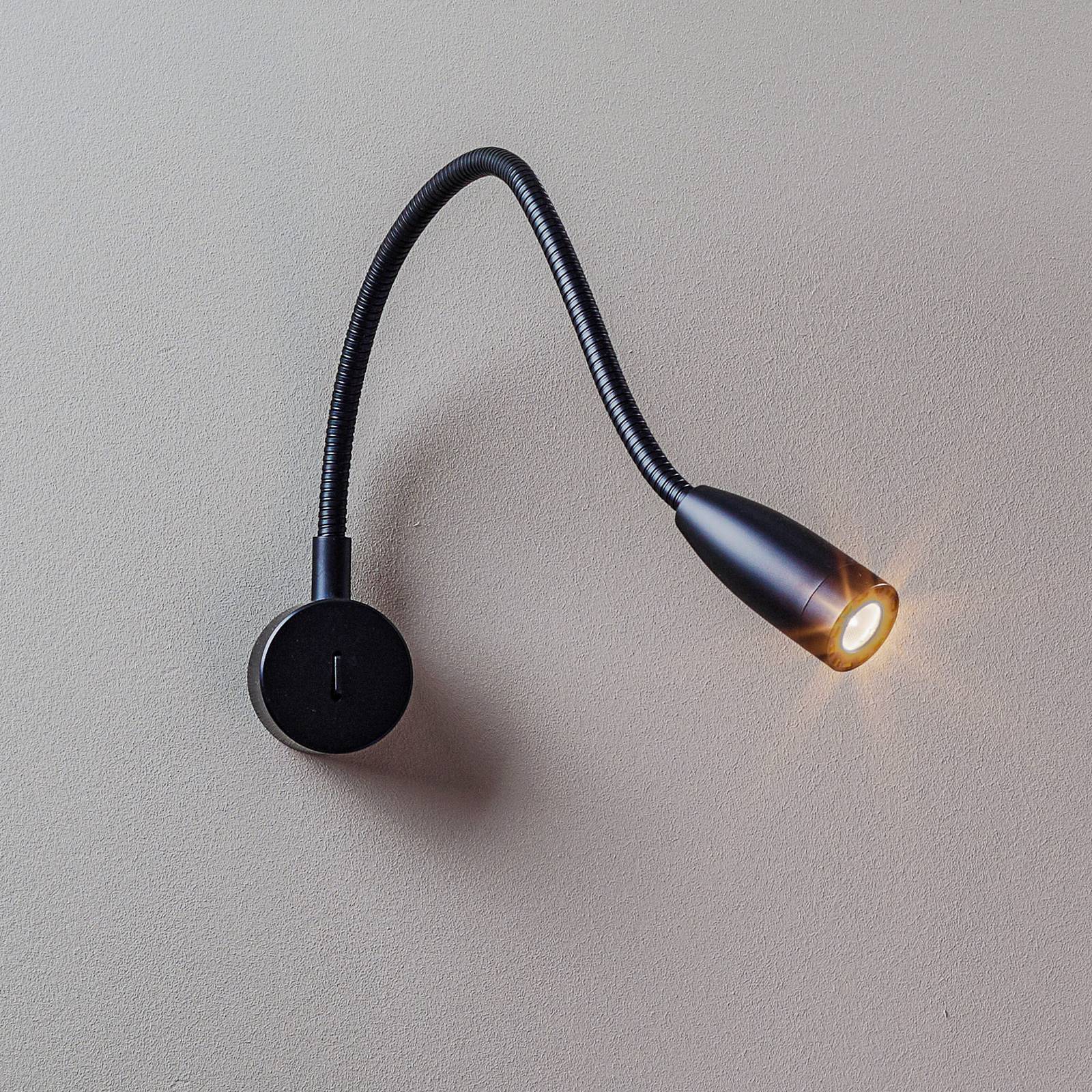LEDS-C4 Bed LED-Wandleuchte rund, schwarz LEDS-C4 Bed LED-Wandleuchte rund, schwarz von LEDS-C4