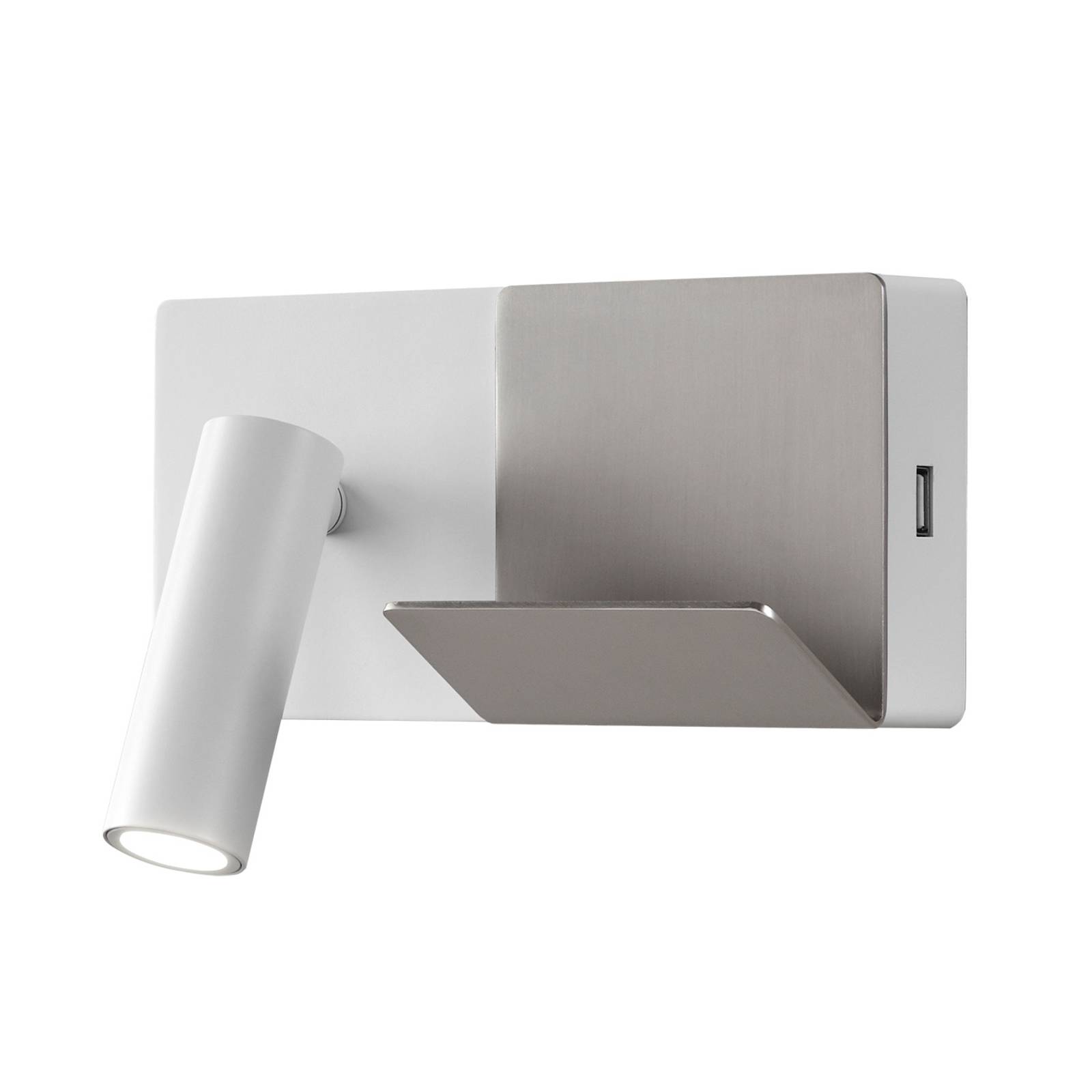 LEDS-C4 E-Lamp Mini LED-Wandlampe weiß/grau LEDS-C4 E-Lamp Mini LED-Wandlampe weiß/grau von LEDS-C4