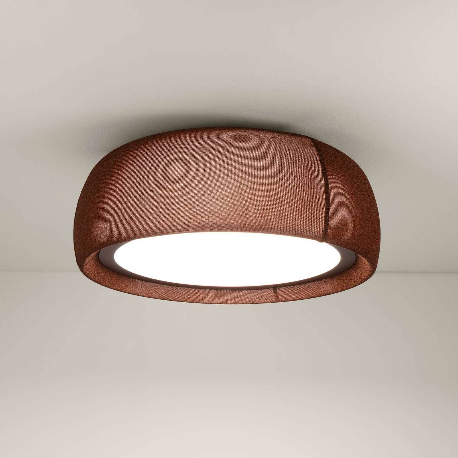 LEDS-C4 LED-Deckenlampe Gong, braun, 2.700 K, Ø 61,2 cm LEDS-C4 LED-Deckenlampe Gong, braun, 2.700 K, Ø 61,2 cm von LEDS-C4