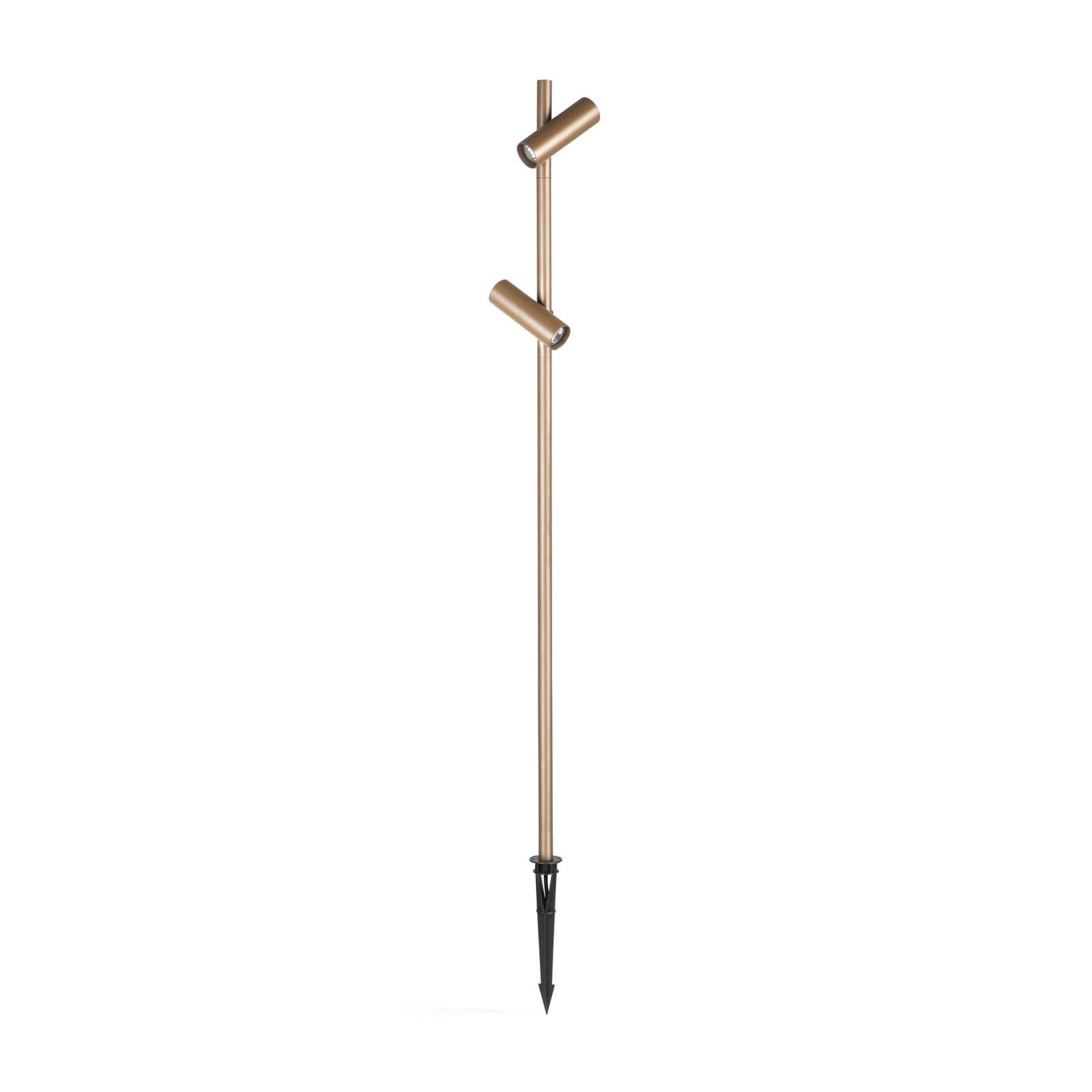 LEDS-C4 LED-Erdspießstrahler Juncus 2, 3.000 K, braun LEDS-C4 LED-Erdspießstrahler Juncus 2, 3.000 K, braun von LEDS-C4