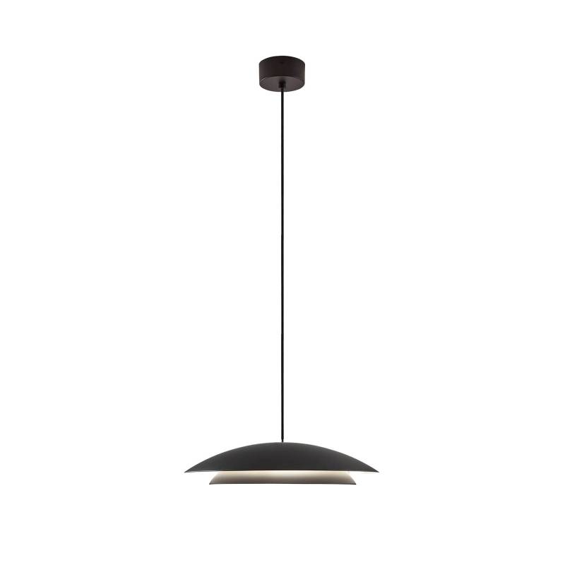 LEDS-C4 LED-Hängeleuchte Noway Small, schwarz, CCT, zentral von LEDS-C4
