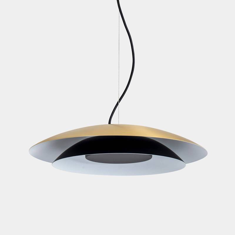 LEDS-C4 LED-Pendellampe Noway Big dezentral, gold matt, CCT von LEDS-C4