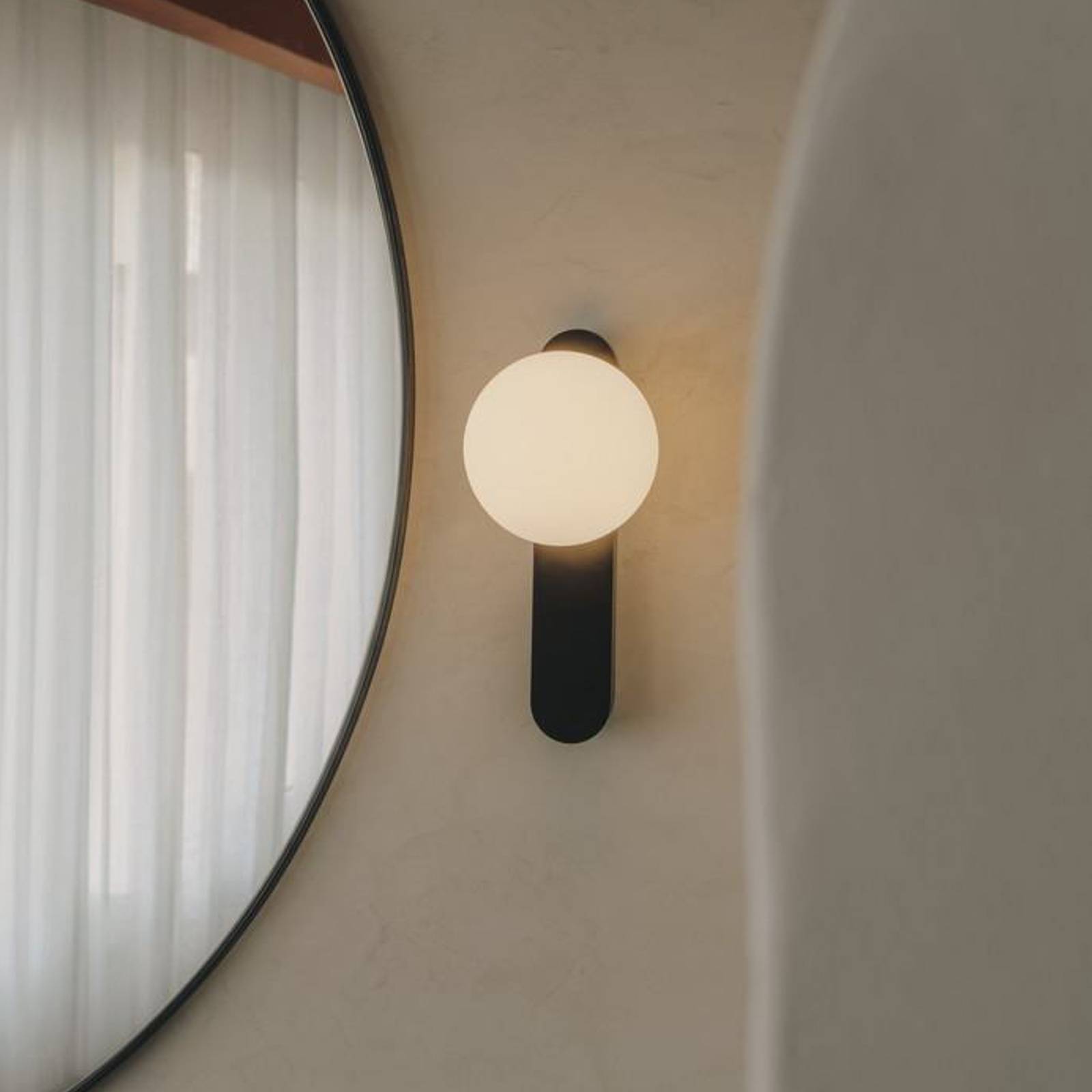 LEDS-C4 LED-Wandlampe Perlina, schwarz, dimmbar LEDS-C4 LED-Wandlampe Perlina, schwarz, dimmbar von LEDS-C4