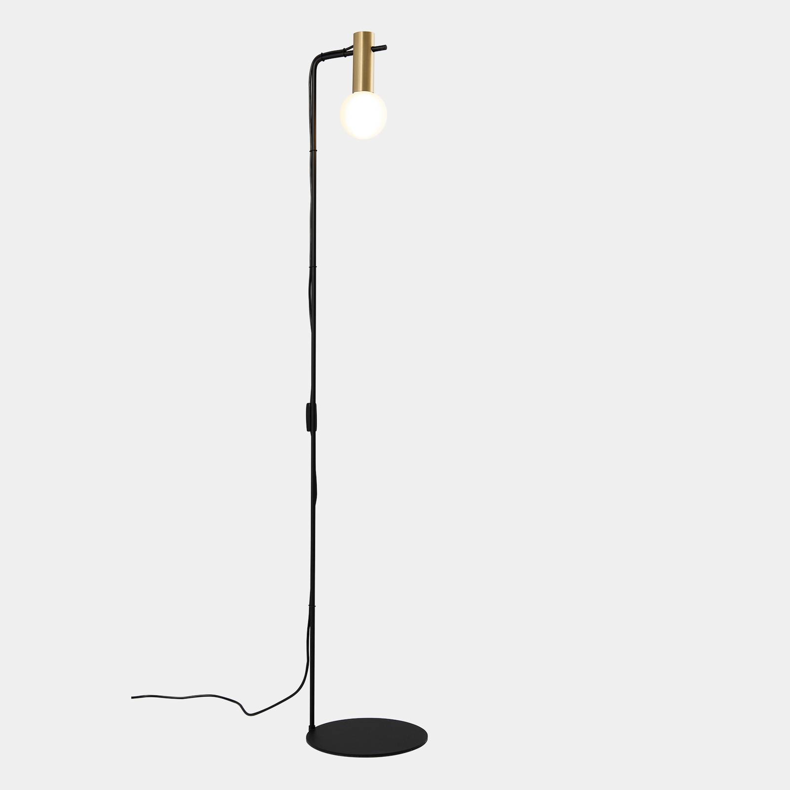 LEDS-C4 Nude Single Curved Stehlampe gold/schwarz LEDS-C4 Nude Single Curved Stehlampe gold/schwarz von LEDS-C4