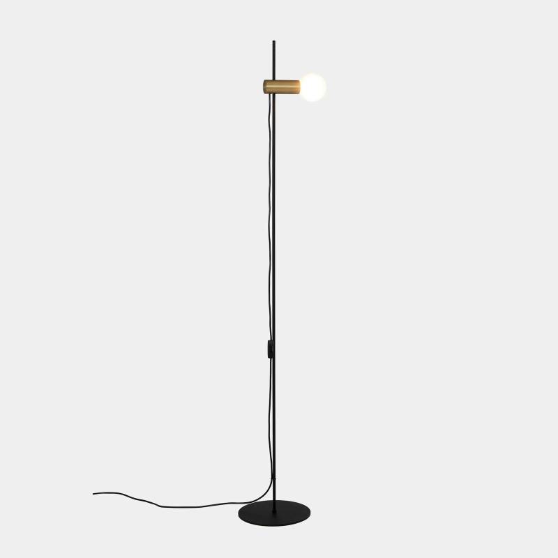 LEDS-C4 Nude Single Stehleuchte E27 gold/schwarz von LEDS-C4