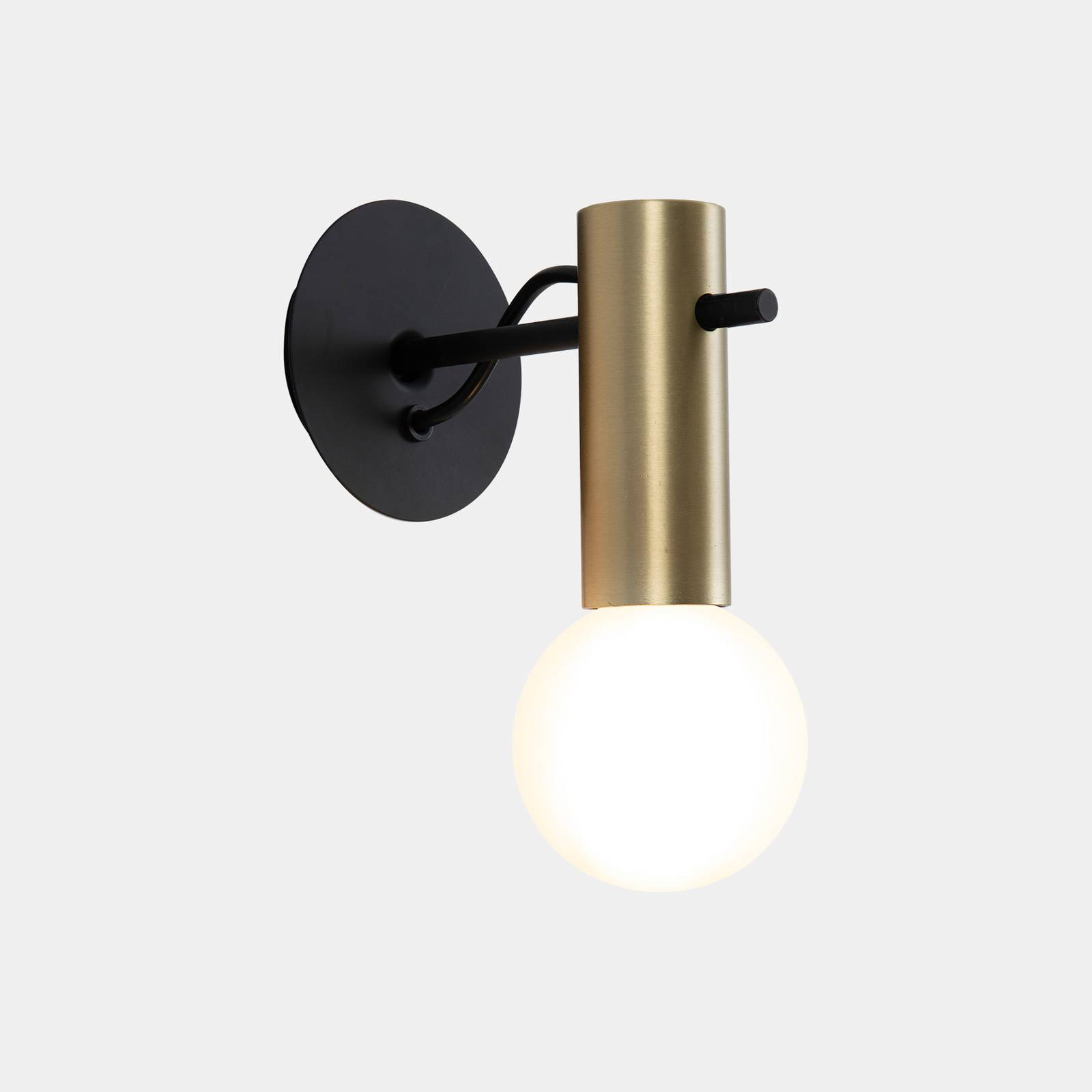LEDS-C4 Nude Wandleuchte E27 mattgold/schwarz LEDS-C4 Nude Wandleuchte E27 mattgold/schwarz von LEDS-C4