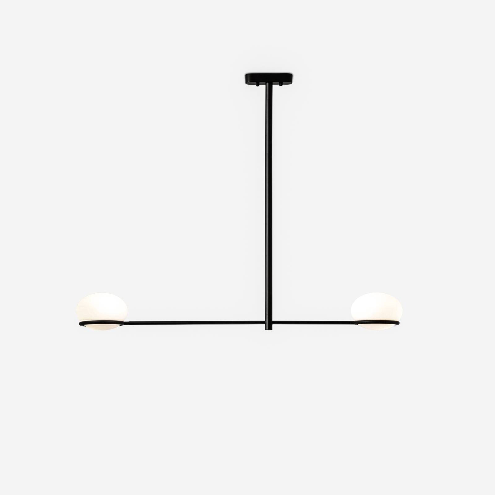 LEDS-C4 Pendellampe Coco Double, schwarz, Länge 110 cm LEDS-C4 Pendellampe Coco Double, schwarz, Länge 110 cm von LEDS-C4