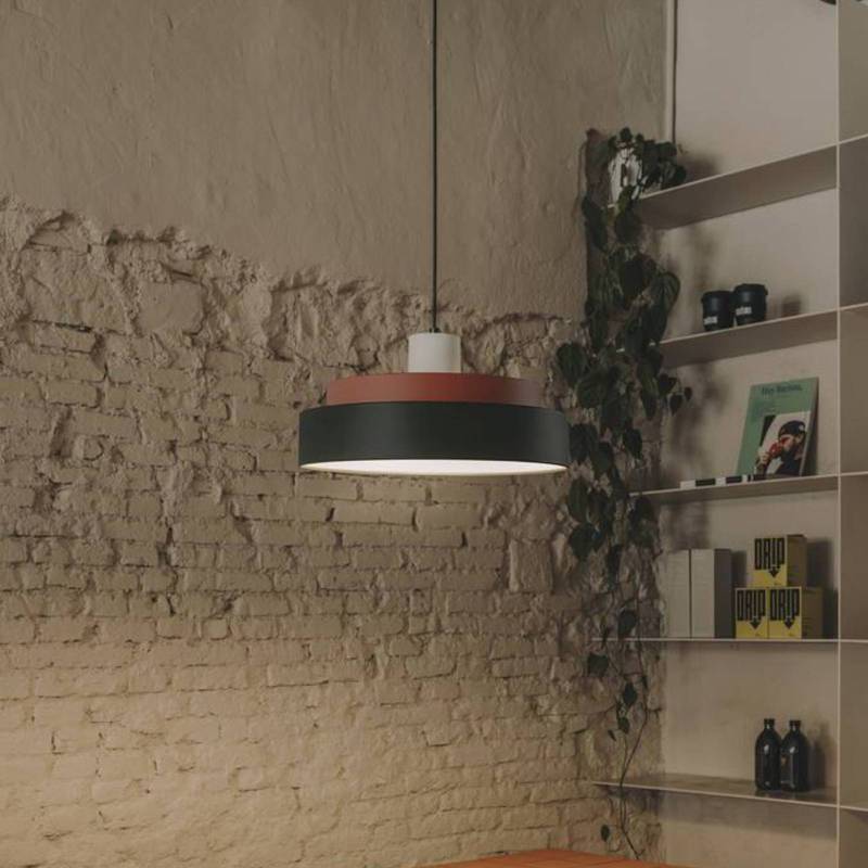 LEDS-C4 Pendellampe Keops 2, Ø 50 cm, bunt, Aluminium von LEDS-C4