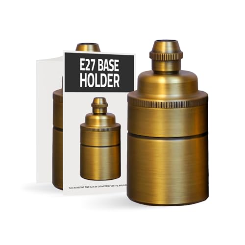 2er-Pack Vintage-Glühbirnenfassung, Lampenfassung, industrielle Edison-E27-Glühbirnen-Lichtfassung für DIY-Pendelleuchte, Wandleuchte, Decken-Hängeleuchte. 2er-Pack Vintage-Glühbirnenfassung, Lampenfassung, industrielle Edison-E27-Glühbirnen-Lichtfassung für DIY-Pendelleuchte, Wandleuchte, Decken-Hängeleuchte. von LEDSone