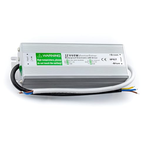 AC-DC Transformator 12V LED Trafo Netzteil Wasserdicht IP67 Strip 10W-350W DE von LEDSone