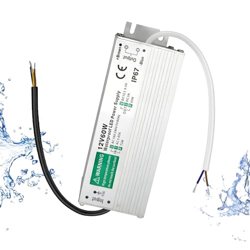 AC-DC Transformator 12V LED Trafo Netzteil Wasserdicht IP67 Strip 10W-350W DE AC-DC Transformator 12V LED Trafo Netzteil Wasserdicht IP67 Strip 10W-350W DE von LEDSone