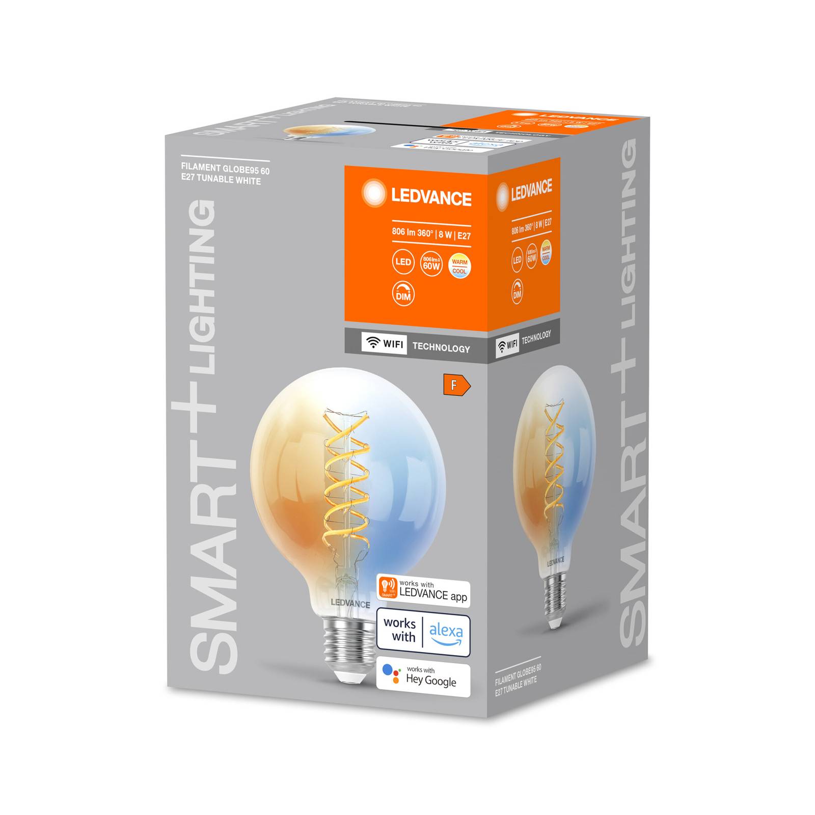 LEDVANCE SMART+ WiFi E27 8W LED G95 klar 827-865 LEDVANCE SMART+ WiFi E27 8W LED G95 klar 827-865 von LEDVANCE SMART+