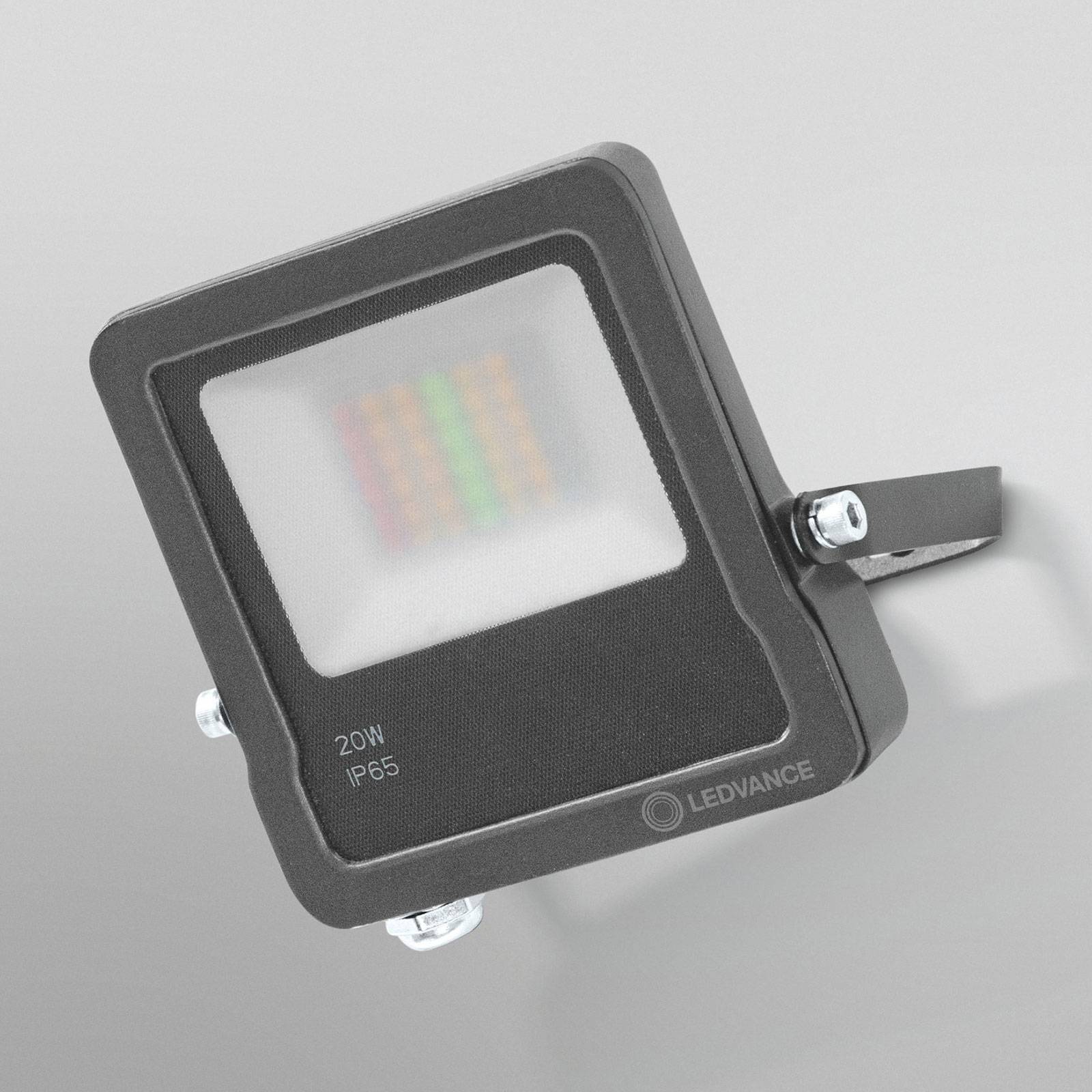 LEDVANCE SMART+ WiFi Floodlight, RGBW, grau, 20W LEDVANCE SMART+ WiFi Floodlight, RGBW, grau, 20W von LEDVANCE SMART+