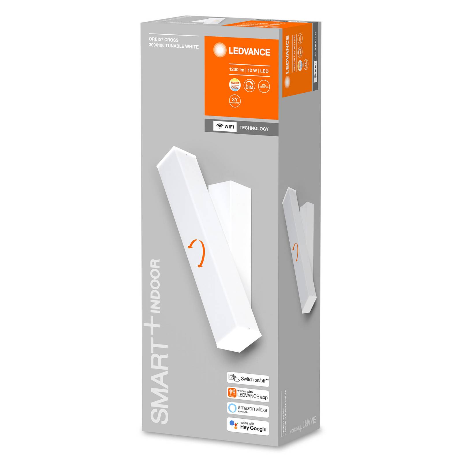 LEDVANCE SMART+ WiFi Orbis Wall Cross, weiß LEDVANCE SMART+ WiFi Orbis Wall Cross, weiß von LEDVANCE SMART+
