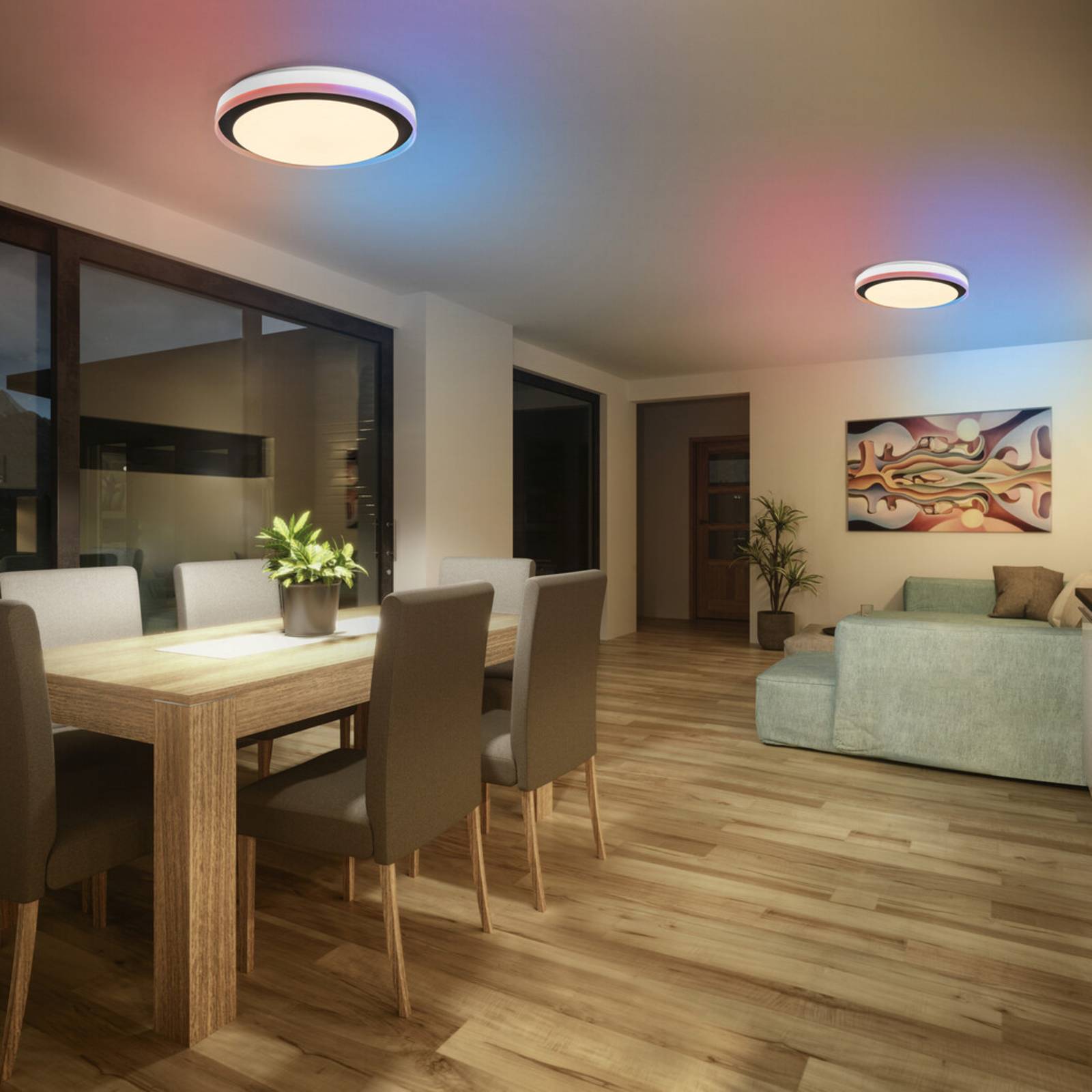 LEDVANCE SMART+ WiFi Orbis Zest Decke RGBW schwarz LEDVANCE SMART+ WiFi Orbis Zest Decke RGBW schwarz von LEDVANCE SMART+