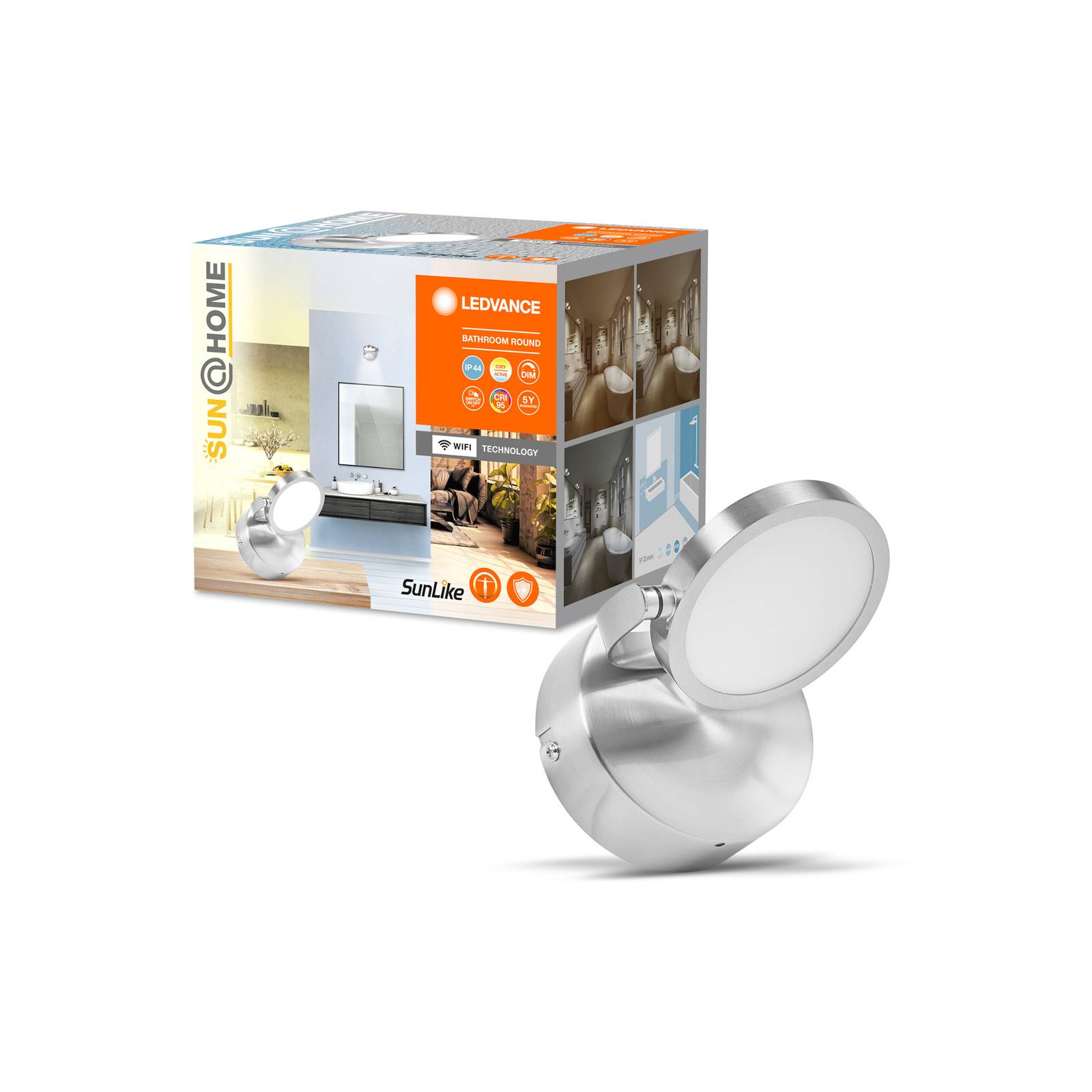 LEDVANCE SUN@Home Bathroom LED-Wandspot 1-flammig LEDVANCE SUN@Home Bathroom LED-Wandspot 1-flammig von LEDVANCE SMART+
