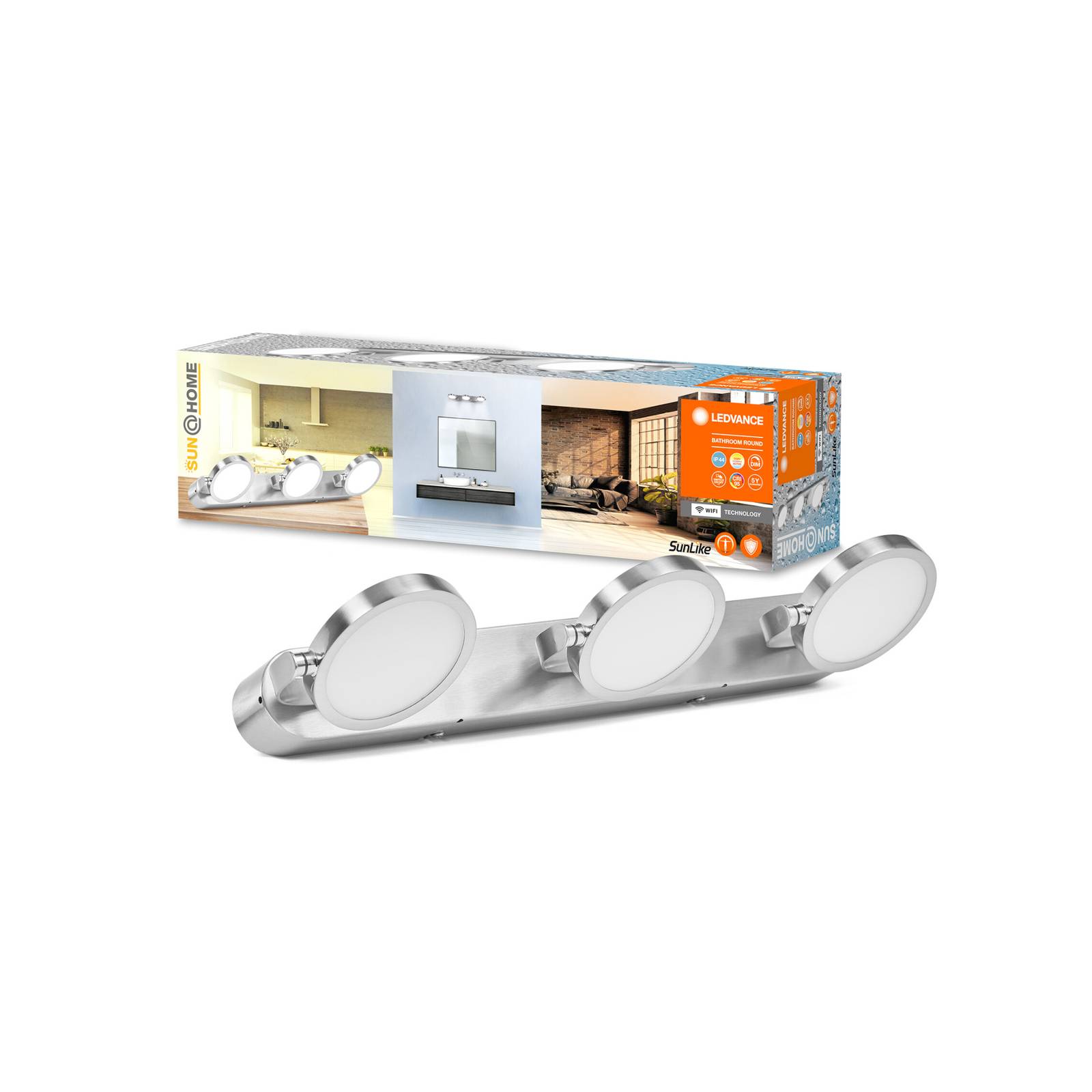 LEDVANCE SUN@Home Bathroom LED-Wandspot 3-flammig LEDVANCE SUN@Home Bathroom LED-Wandspot 3-flammig von LEDVANCE SMART+