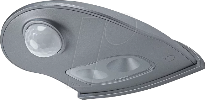 LDV 075267824 - Wandleuchte DoorLED Down Silver, Sensor, IP54, 4x AA (Mignon) von LEDVANCE
