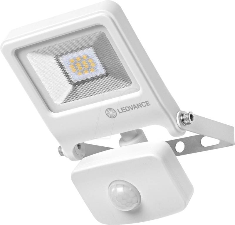 LDV 075292178 - LED-Flutlicht ENDURA FLOOD SENSOR, 10 W, 800 lm, 3000 K von LEDVANCE