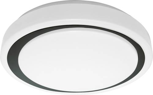 LEDVANCE 4058075486362 SMART+ TUNABLE WHITE Moon 380 BK LED-Deckenleuchte 24W Weiß, Schwarz von LEDVANCE