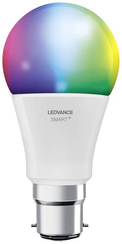 LEDVANCE 4058075729049 LED EEK F (A - G) B22d Kolbenform 9W = 60W Warmweiß bis Kaltweiß, RGBW (Ø von LEDVANCE
