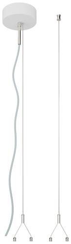 LEDVANCE Anschlusskit LN INV SUSPENSION KIT WT Weiß (L x B x H) 1500 x 120 x 40mm 1 Set von LEDVANCE