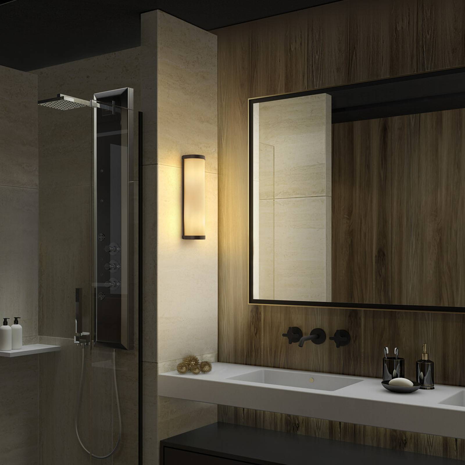 LEDVANCE Bathroom Classic Cylinder 32cm schwarz von LEDVANCE