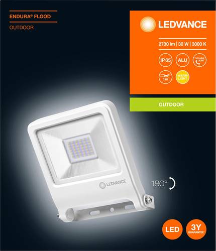 LEDVANCE ENDURA® FLOOD Warm White L 4058075239654 LED-Außenstrahler 30W von LEDVANCE