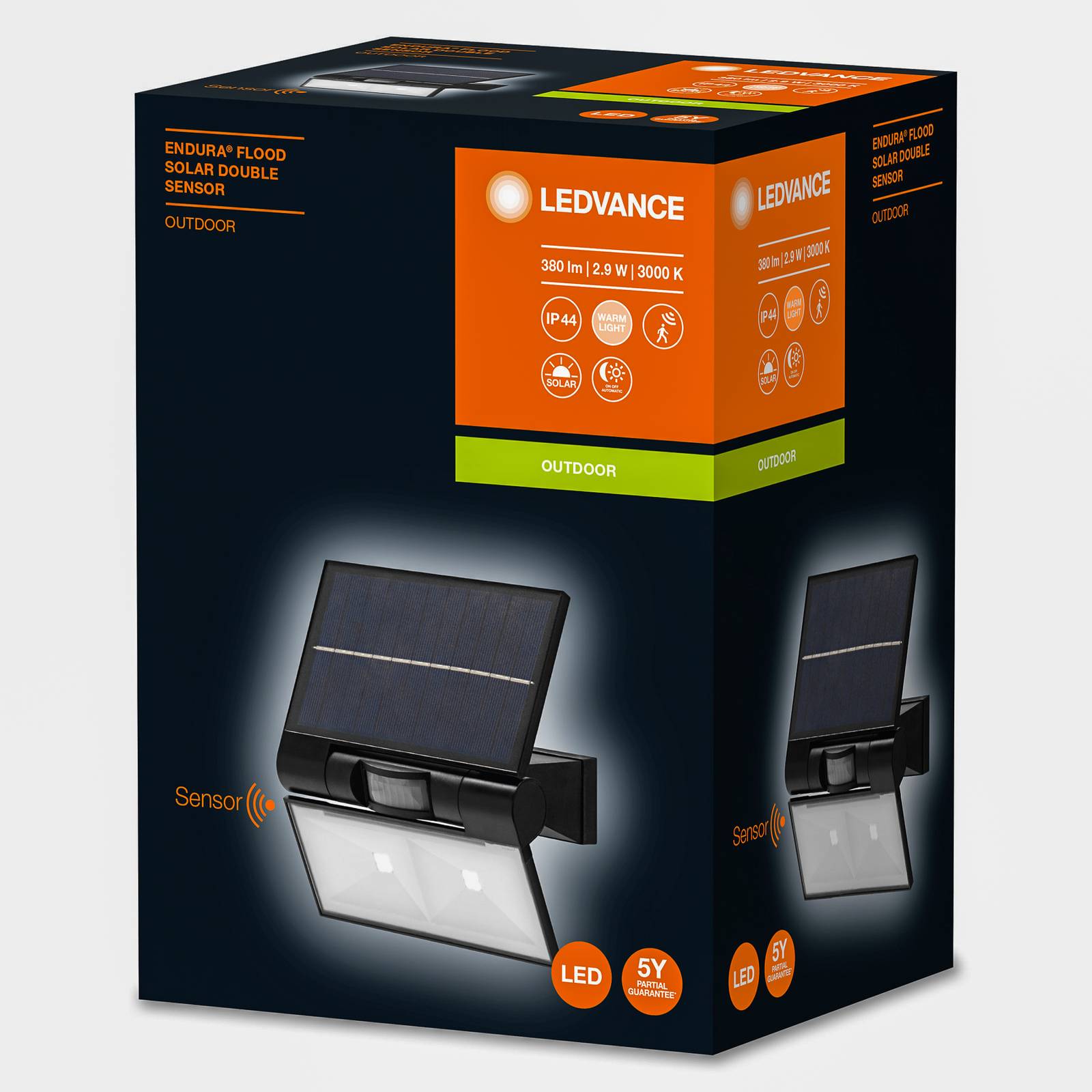 LEDVANCE Endura Style Flood Solar Außenwandleuchte LEDVANCE Endura Style Flood Solar Außenwandleuchte von LEDVANCE