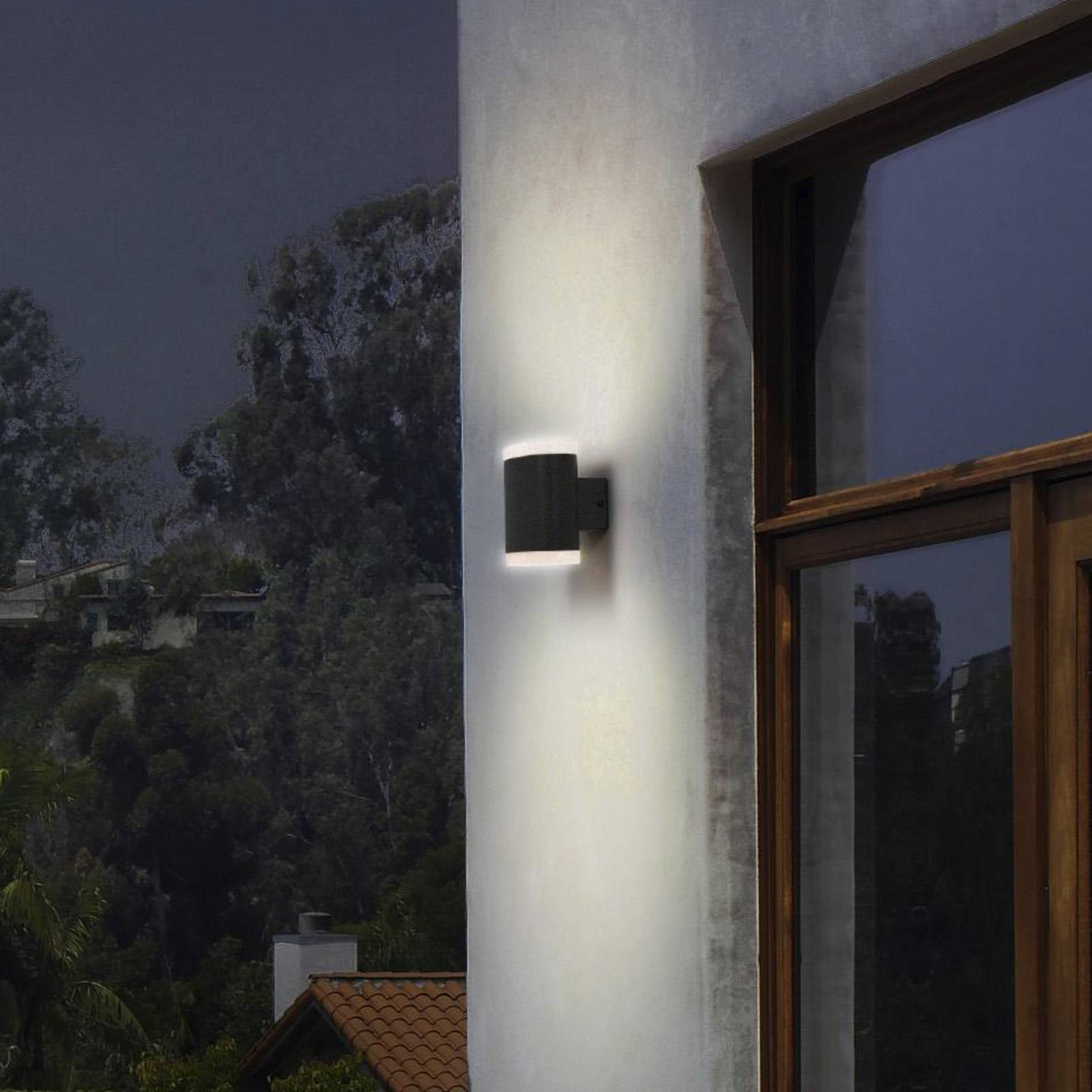 LEDVANCE LED-Außenwandlampe Endura Style Dallas, dunkelgrau LEDVANCE LED-Außenwandlampe Endura Style Dallas, dunkelgrau von LEDVANCE