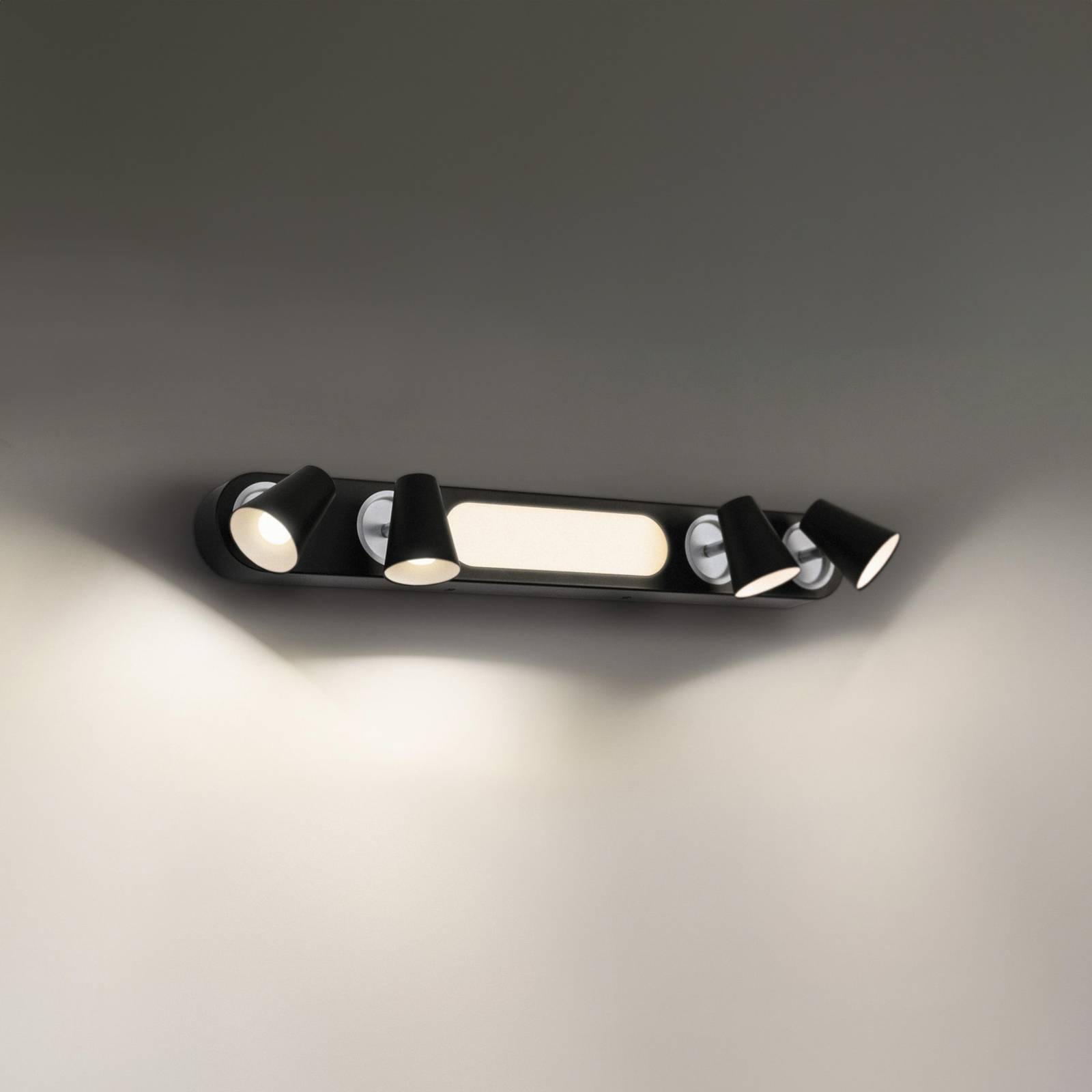 LEDVANCE LED-Deckenleuchte Neptune, 4 Spots, schwarz LEDVANCE LED-Deckenleuchte Neptune, 4 Spots, schwarz von LEDVANCE