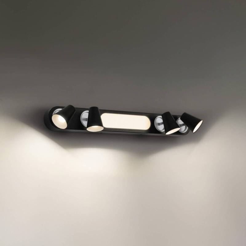 LEDVANCE LED-Deckenleuchte Neptune, 4 Spots, schwarz von LEDVANCE
